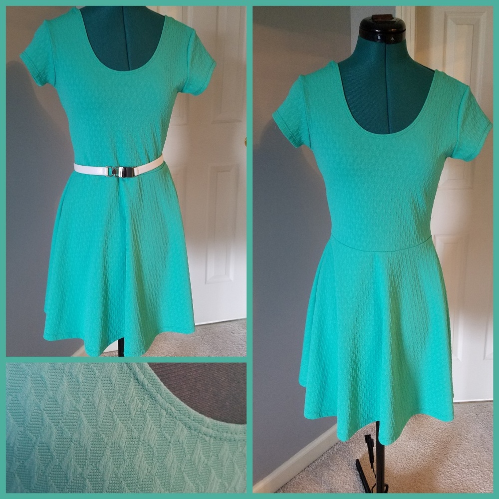 Teal Dress